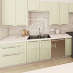 Ming Green Hexagon 2” Marble Mosaic