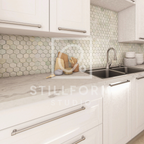 Ming Green Hexagon 2” Marble Mosaic