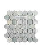 Ming Green Hexagon 2” Marble Mosaic